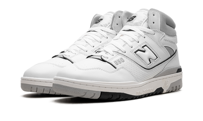 New Balance White 650 White/Grey Sneakers