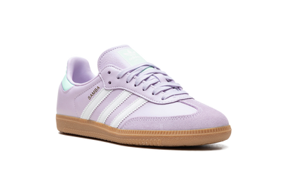 Adidas Samba Green Mineral Crystal Sand Sneakers