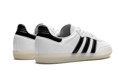 Adidas Samba White Patent Leather Sneakers