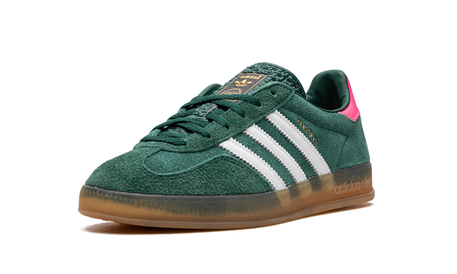 Adidas Green Gazelle Indoor Collegiate Lucid Pink Sneakers