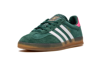Adidas Green Gazelle Indoor Collegiate Lucid Pink Sneakers