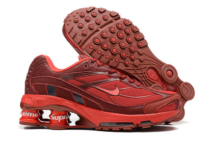 Nike Red Supreme x Shox Ride 2 Sneakers
