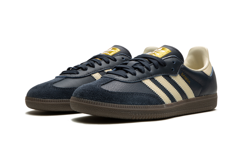 Adidas Samba Cream White Night Navy Cream White Sneakers