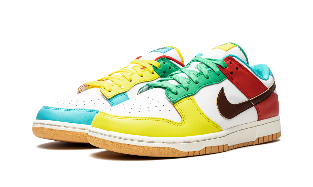 Nike Dunk Low White Free 99 Sneakers