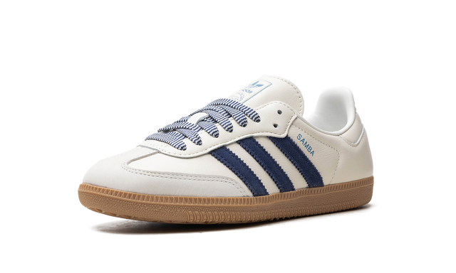 Adidas Samba White Off Dark Blue Sneakers