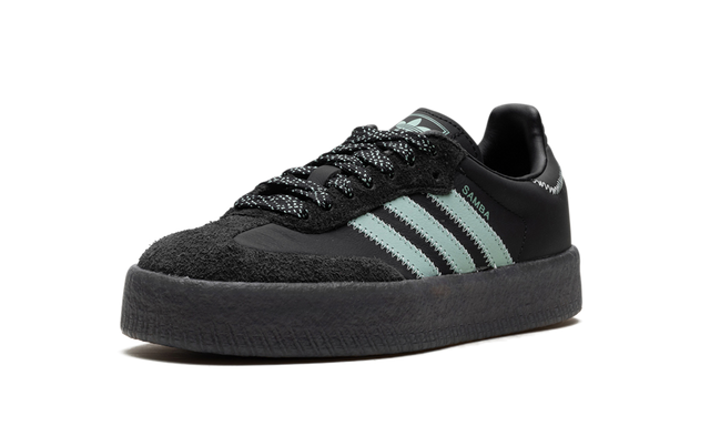Adidas Sambae Black Core Haze Green Sneakers