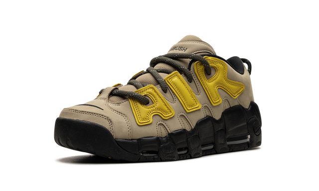 Nike Lime Air More Uptempo Low "AMBUSH - Limestone" Sneakers