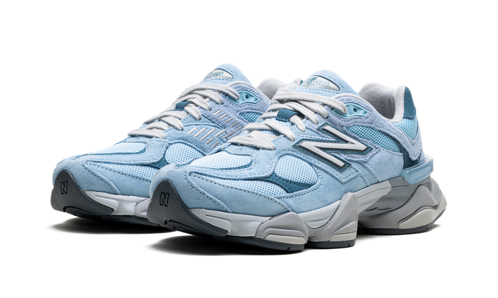New Balance 9060 Blue Chrome Sneakers
