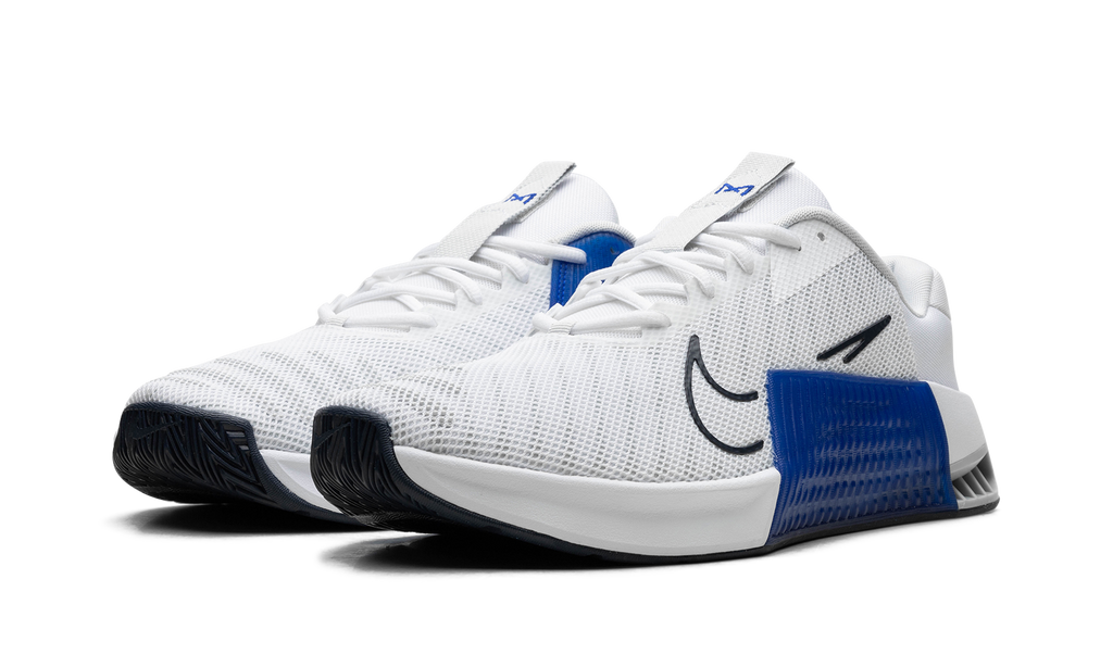 Nike White Metcon 9 Racer Blue Sneakers