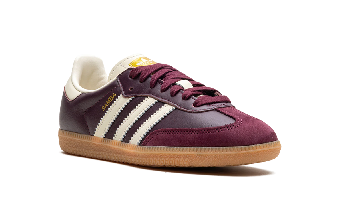 Adidas Samba Cream White OG WMNS "Maroon / Cream White" Sneakers