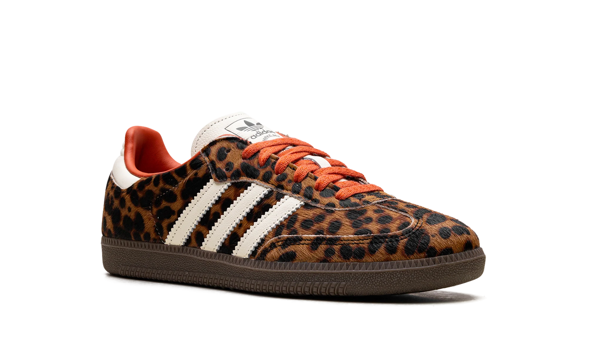 Adidas Samba Cream OG WMNS "Leopard / Orange" Sneakers