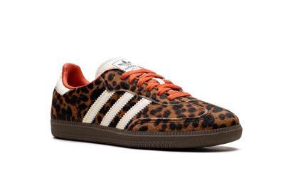 Adidas Samba Cream OG WMNS "Leopard / Orange" Sneakers