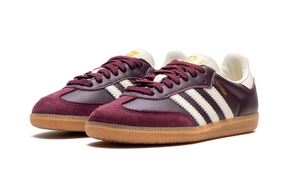 Adidas Samba Cream White OG WMNS "Maroon / Cream White" Sneakers