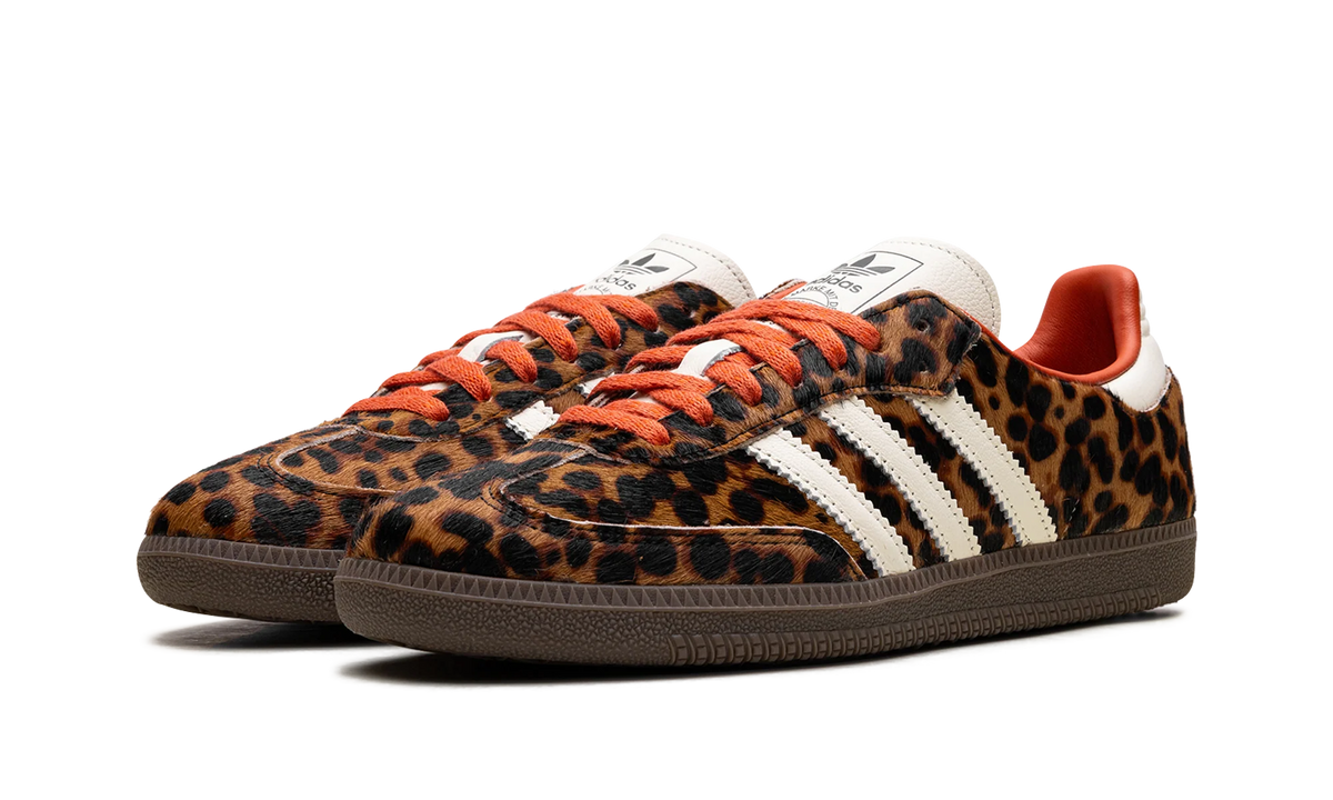 Adidas Samba Cream OG WMNS "Leopard / Orange" Sneakers