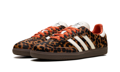 Adidas Samba Cream OG WMNS "Leopard / Orange" Sneakers