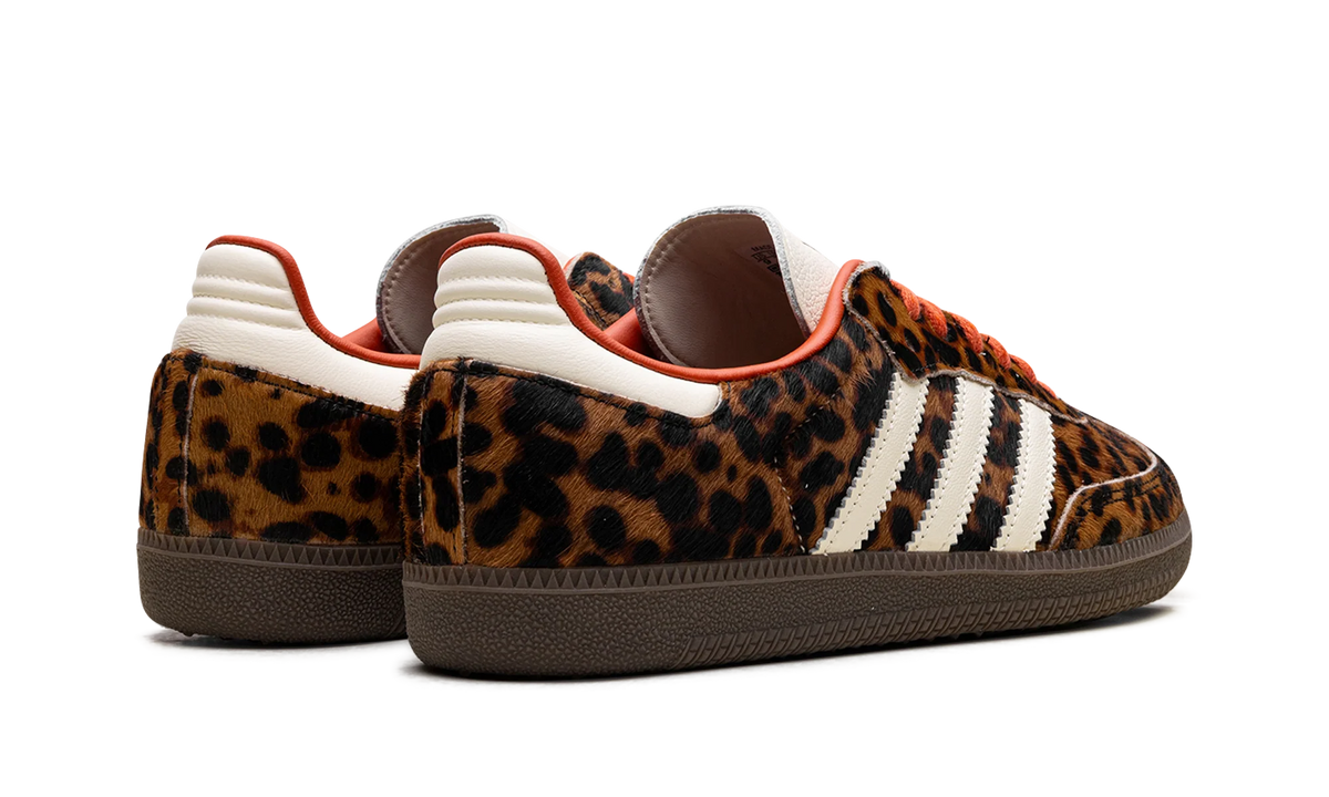 Adidas Samba Cream OG WMNS "Leopard / Orange" Sneakers
