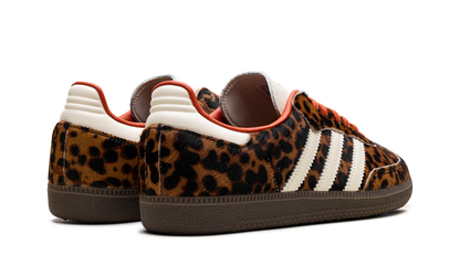 Adidas Samba Cream OG WMNS "Leopard / Orange" Sneakers