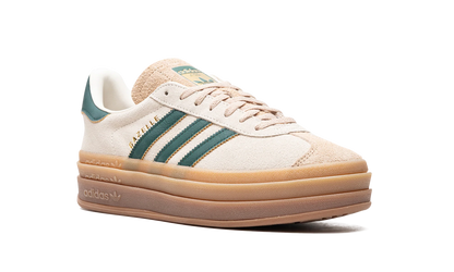 Adidas Cream Gazzelle Bold Wmns "Cream Collegiate Green" Sneakers