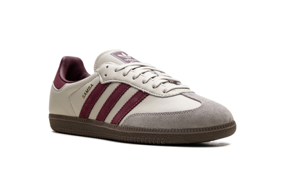 Adidas Samba Grey Putty Maroon Sneakers