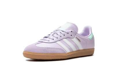 Adidas Samba Green Mineral Crystal Sand Sneakers