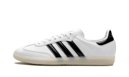 Adidas Samba White Patent Leather Sneakers