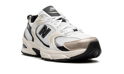 New Balance 530 White Gold Black Sneakers