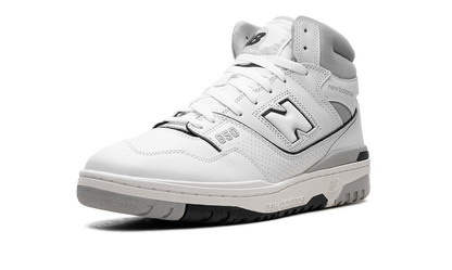 New Balance White 650 White/Grey Sneakers