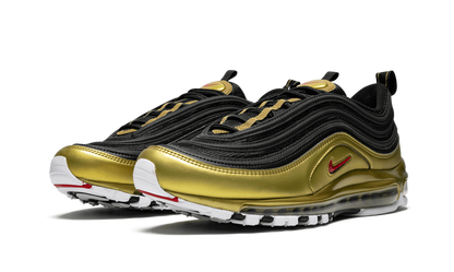 Nike Air Max Black 97 Metallic Gold Sneakers