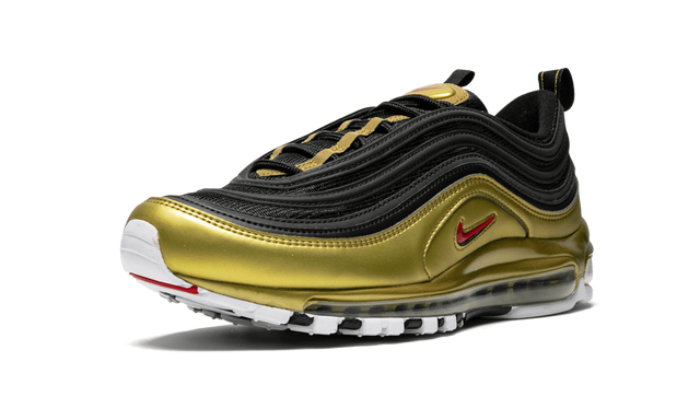Nike Air Max Black 97 Metallic Gold Sneakers