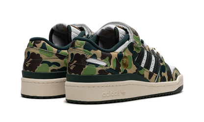 Adidas Green Forum 84 Low Bape 30th Anniversary Camo Sneakers