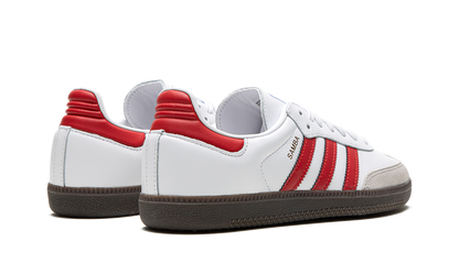 Adidas Samba White OG Scarlet Sneakers