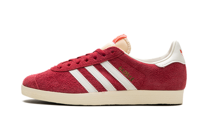 Adidas Cream White Gazelle Team Victory Red Off White Cream White Sneakers