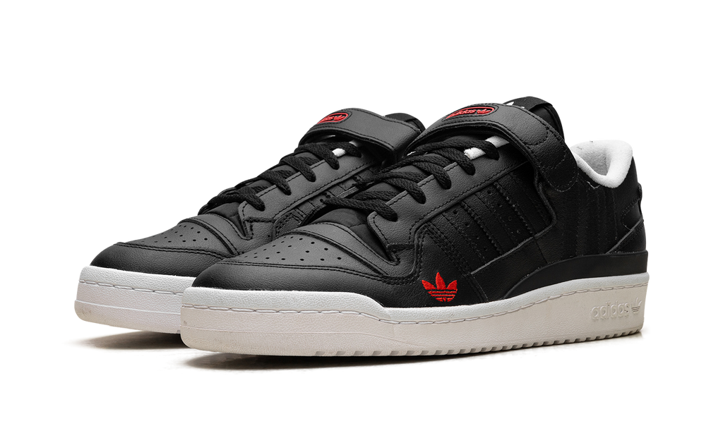 Adidas Black Forum Low Sneakers