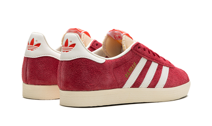 Adidas Cream White Gazelle Team Victory Red Off White Cream White Sneakers