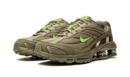 Nike Olive Supreme x Shox Ride 2 Neutral Sneakers