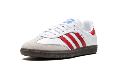 Adidas Samba White OG Scarlet Sneakers