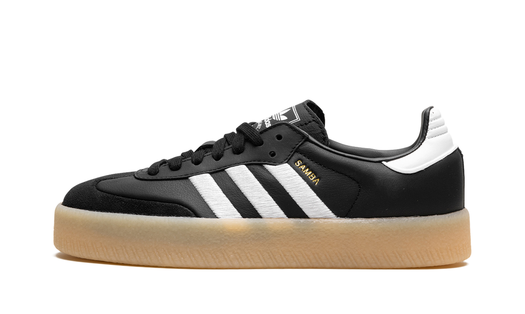 Adidas Sambae White Black Sneakers