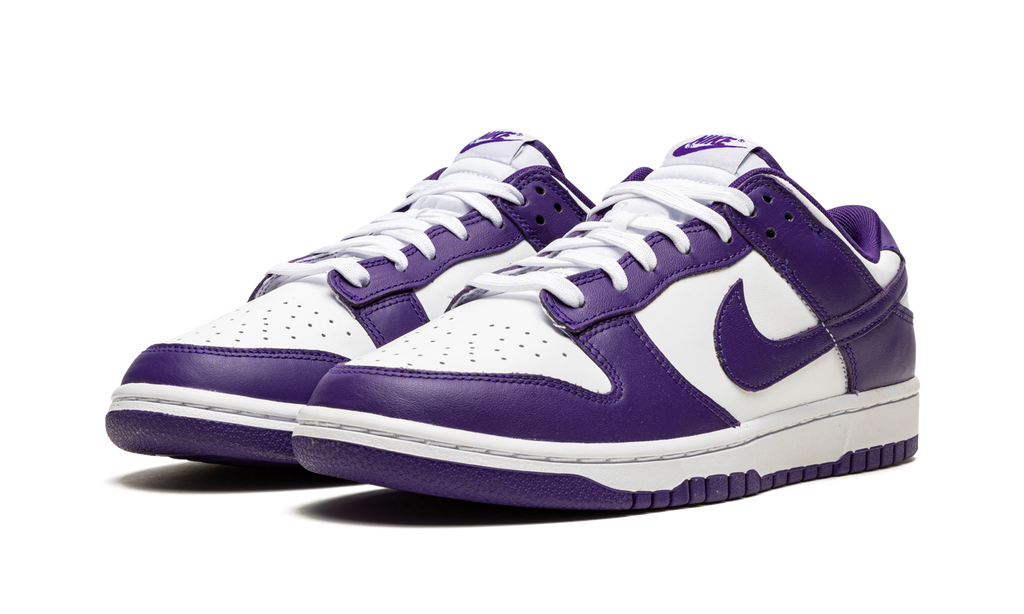 Nike Dunk Low Purple Championship Court Sneakers
