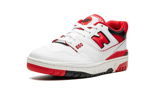 New Balance 550 White RED Sneakers