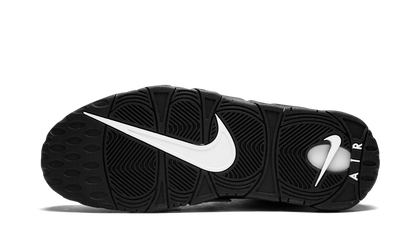 Nike White Air More Uptempo Black Sneakers