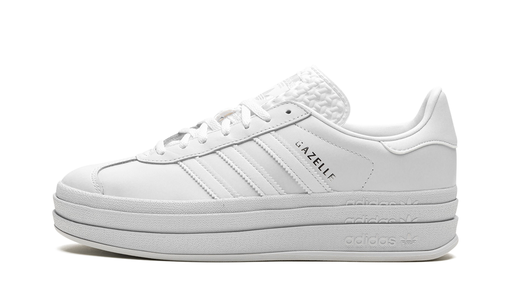 Adidas Triple White Gazelle Bold Triple White Sneakers