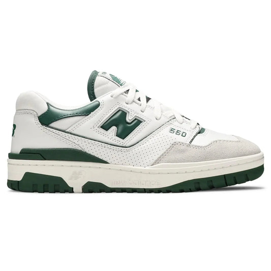 New Balance 550 White Green Sneakers