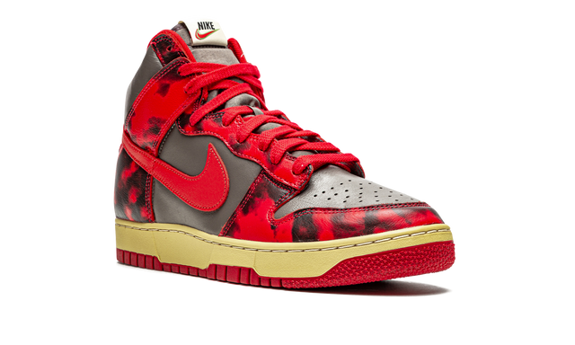 Nike Dunk High Acid Wash Red Acid Wash Sneakers