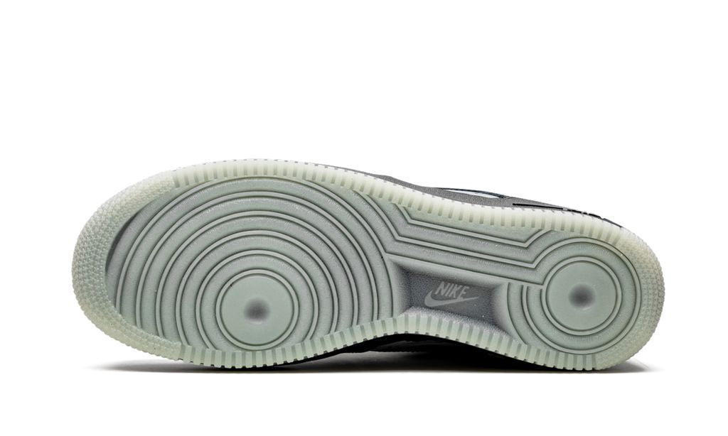 Nike Air Force 1 Black Skeleton Sneakers