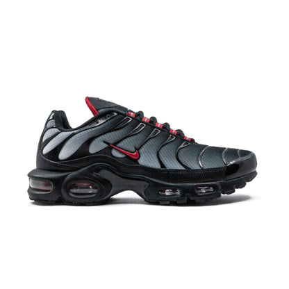 Nike Air Max Blue Plus and Red Sneakers