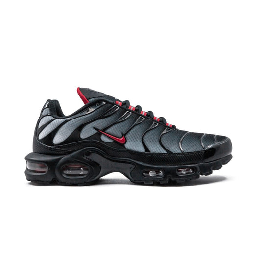 Nike Air Max Blue Plus and Red Sneakers