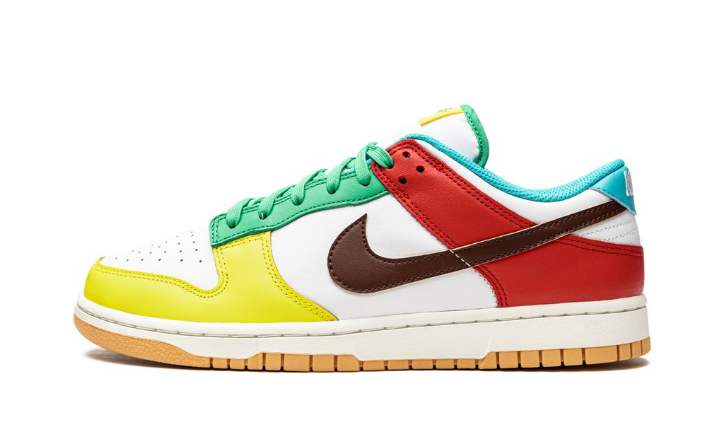 Nike Dunk Low White Free 99 Sneakers