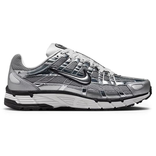 Nike Silver P-6000 Metallic Sneakers