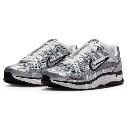 Nike Silver P-6000 Metallic Sneakers