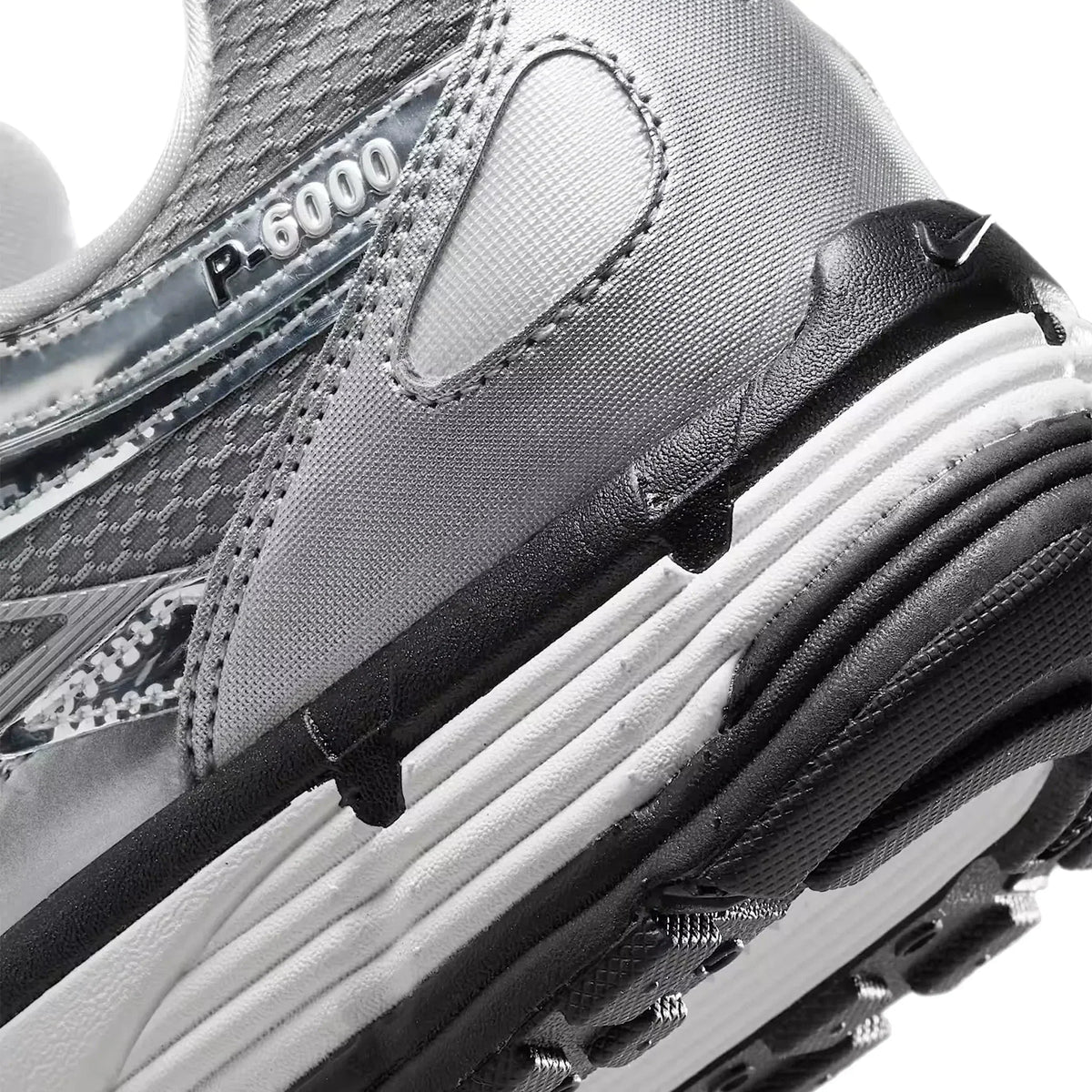 Nike Silver P-6000 Metallic Sneakers